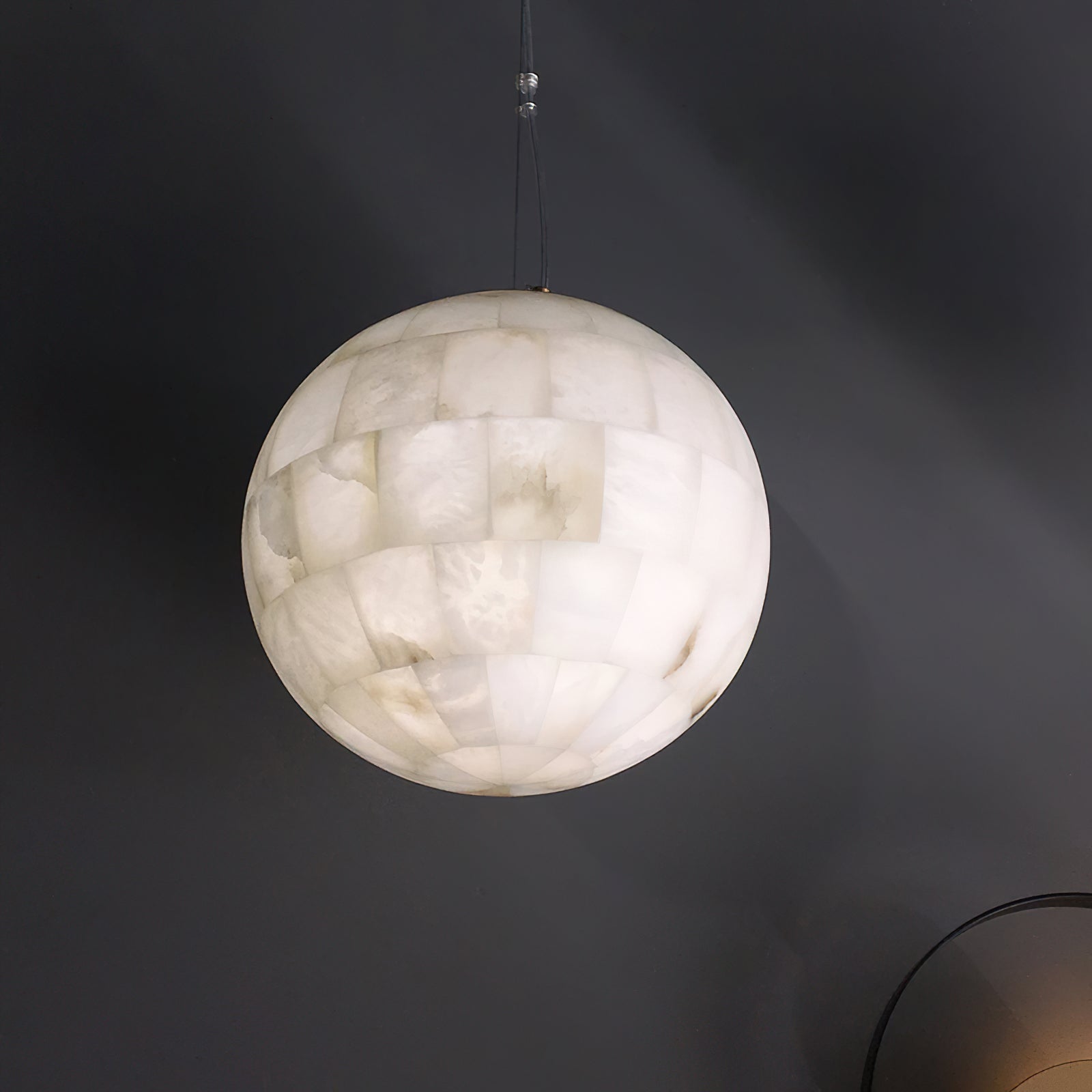 Alabaster Ball Pendant Light – Lumifys