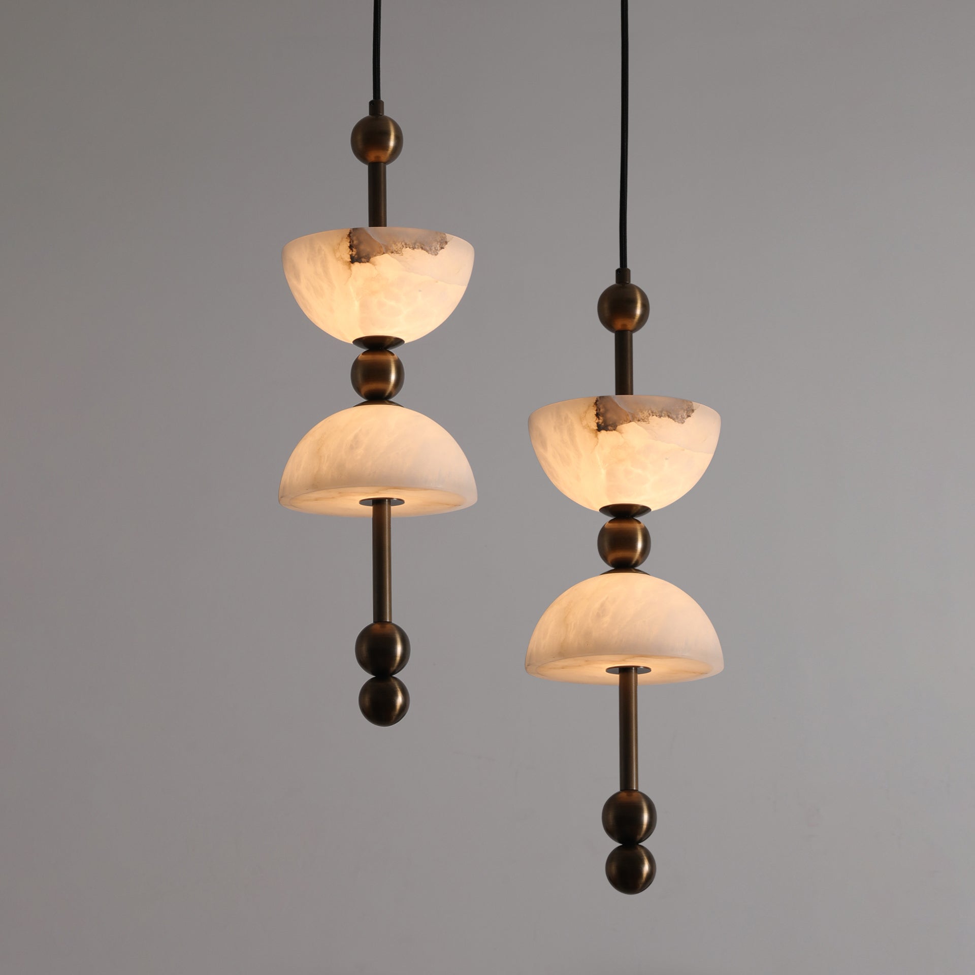 Lyra Alabaster Pendant Lamp – Lumifys