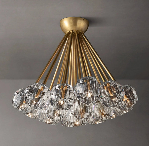 Bouble Crystal Round Chandelier 19 lights