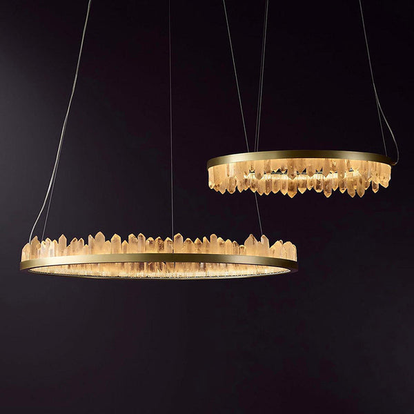 Cervine Round Chandelier 36"