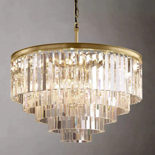 Odedon Franky Classicm Round Chandelier 32"