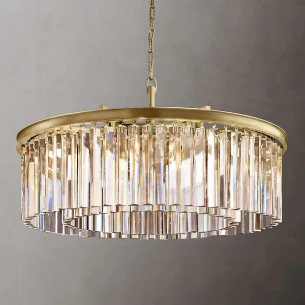 Odedon Franky Round Chandelier 32"