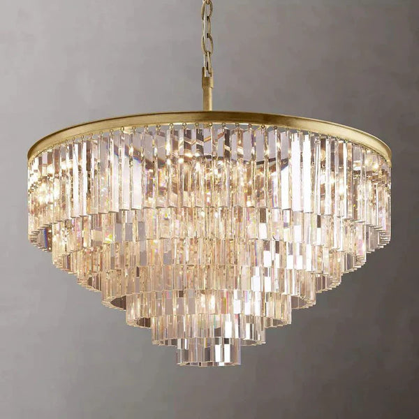 Odedon Franky Classicm Round Chandelier 44"/60"