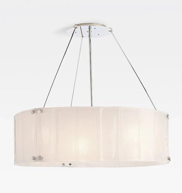 Marcellus Glass Round Chandelier 32"