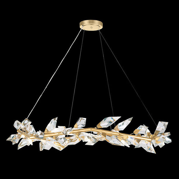 Adison 55"  Round Crystal Chandelier