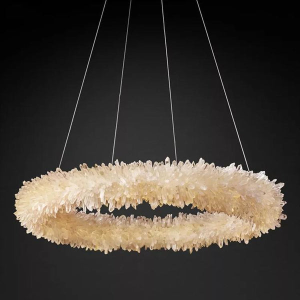 Cervine Primary Crystal Round Chandelier