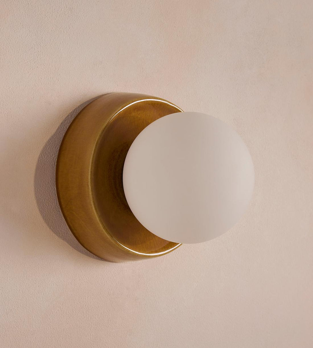 Sophia Wall Light, Mustard – Lumifys