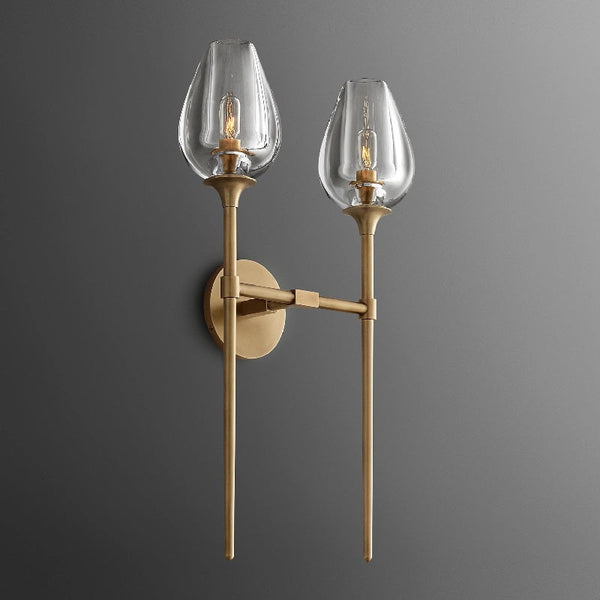 Tulip Double Wall Lamp 24''H