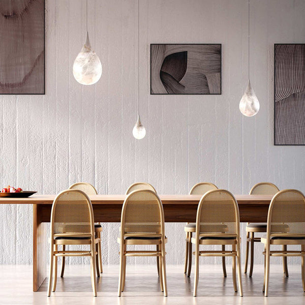 Alabaster Pendant Lighting 7"
