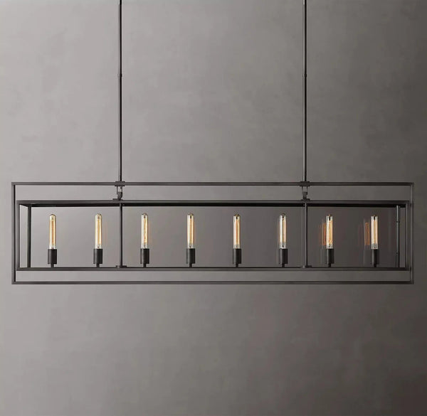 Beckoman Beck Rectangular Chandelier 72"
