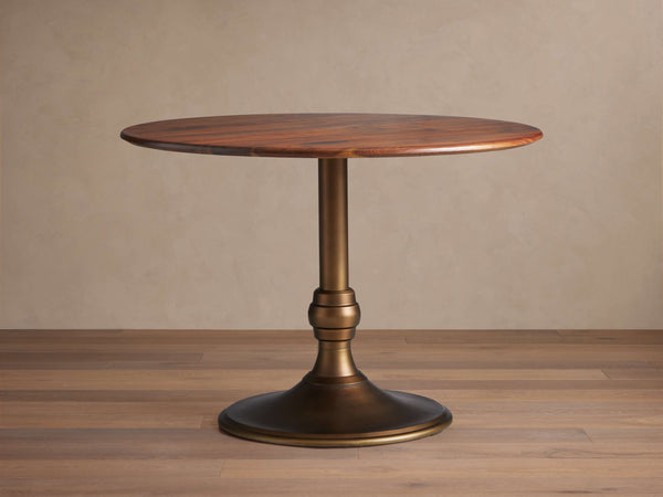 Jacob Bistro Table with Wade Base