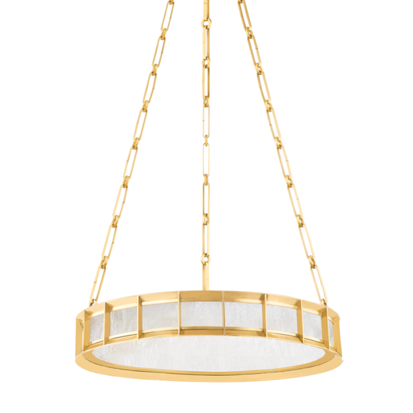 Leda Brass Chandelier