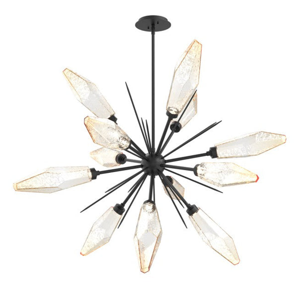 Beveled Crystal Round Chandelier