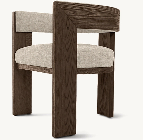 Elgin Fabric Dining Armchair