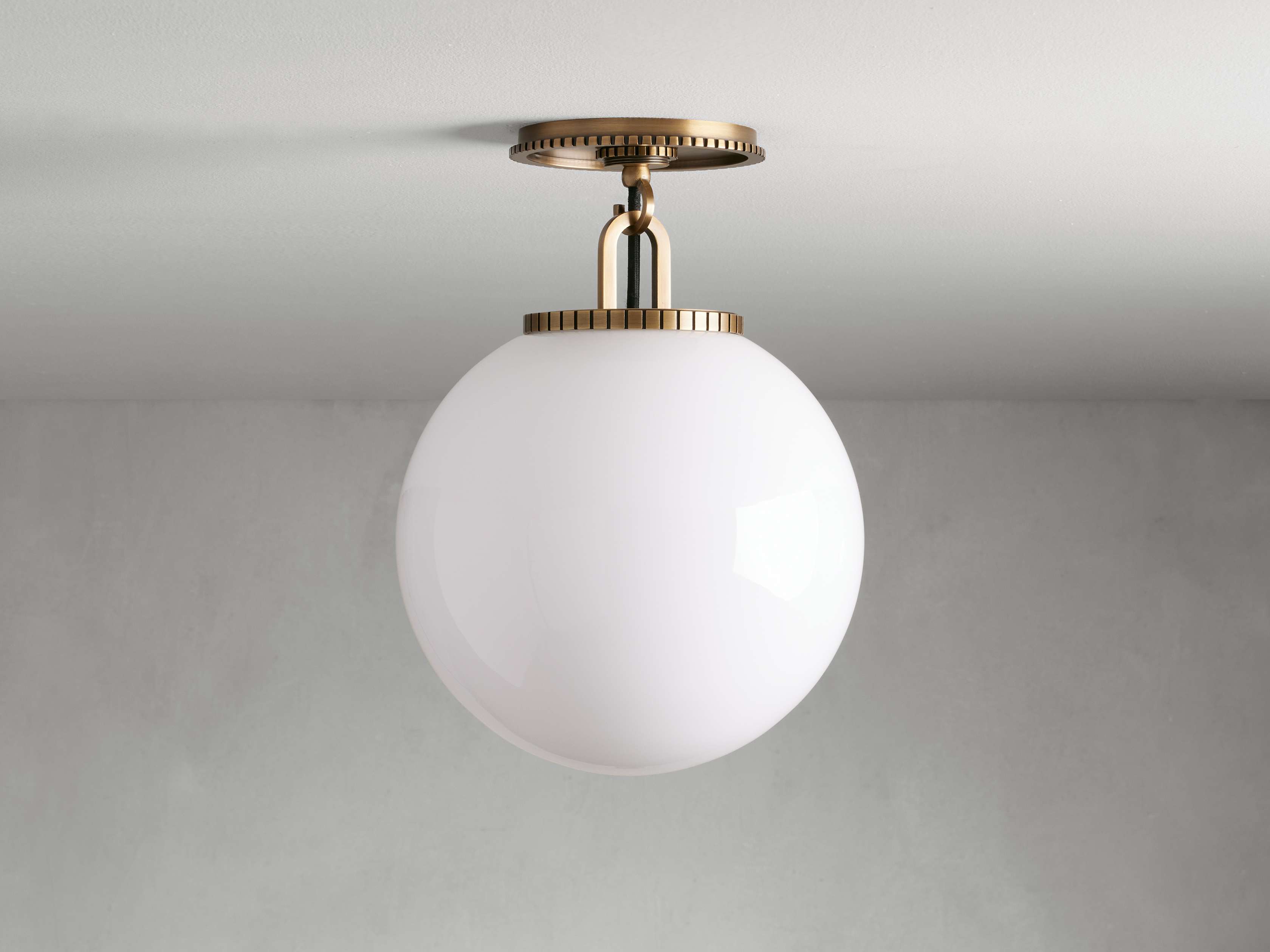 Lumifys Wescott Globe Flushmount