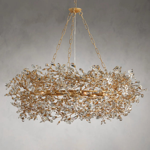 Fiore Crown Chandelier 39"