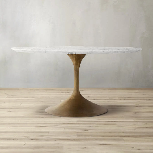 Aero Stone Round Dining Table