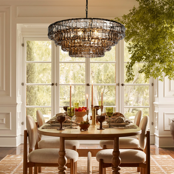 Ghiaccio Round Chandelier36'' 48" 60"