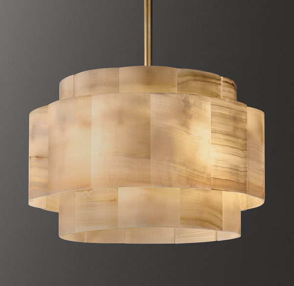 Alabaster LARGE PENDANT