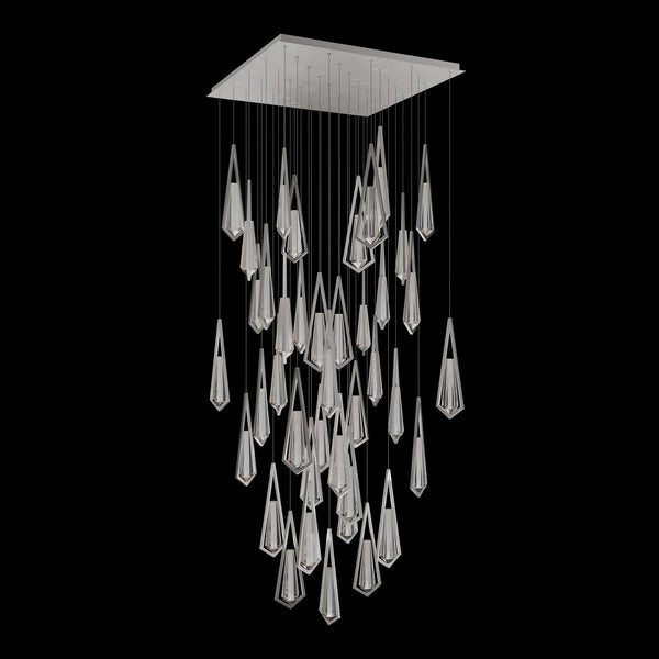 Schobek Crystal Linear Chandelier 40 Light
