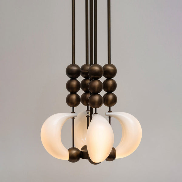 Bent Glass Pendant Light