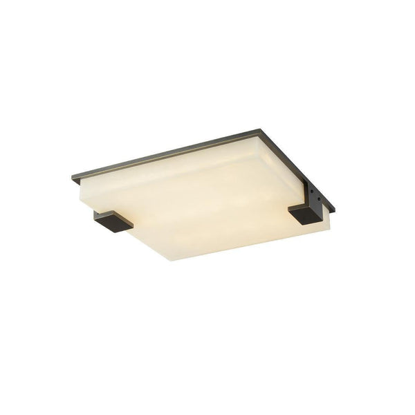 Covet Alabaster Flush Mount Ceiling Light