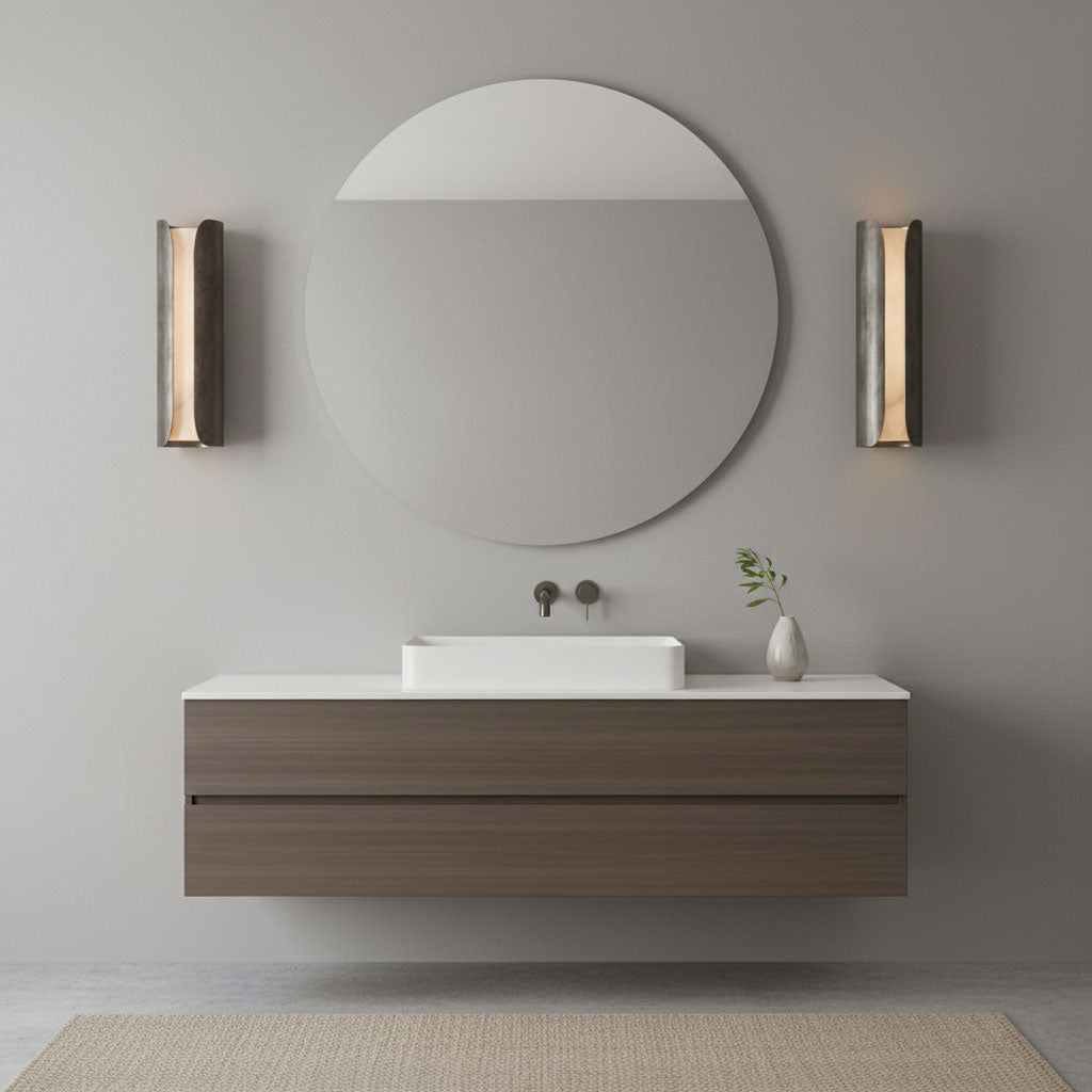Cradled Alabaster Sconce – Lumifys