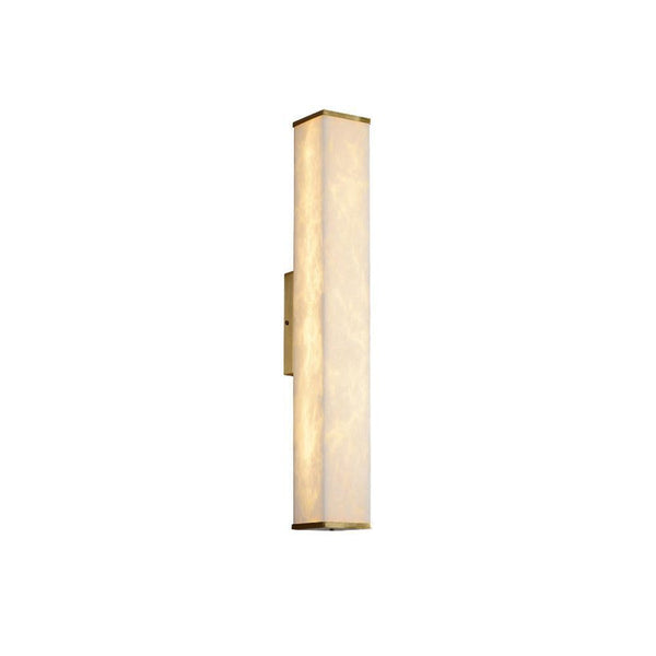 Cuboid Alabaster Wall Sconce