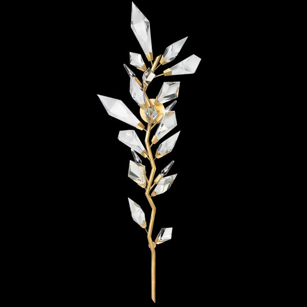 Adison 58" Gold&Silver Crystal Sconce