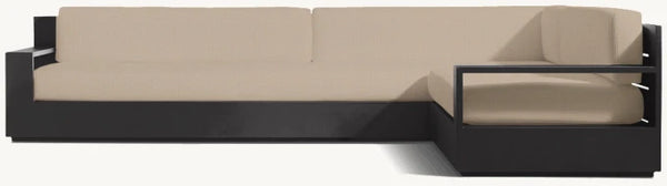MARBELLA ALUMINUM RIGHT-ARM L-SECTIONAL