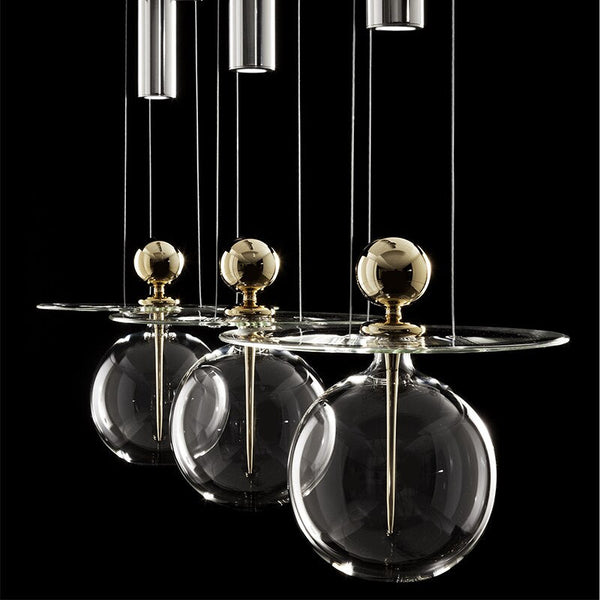 Perfume Sphere Melogranoblu Suspension Pendant Light
