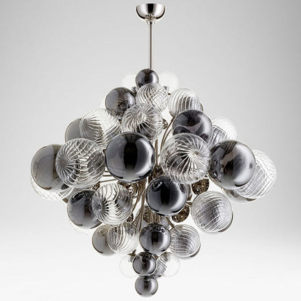 Caleb Glass Round Pendant Light