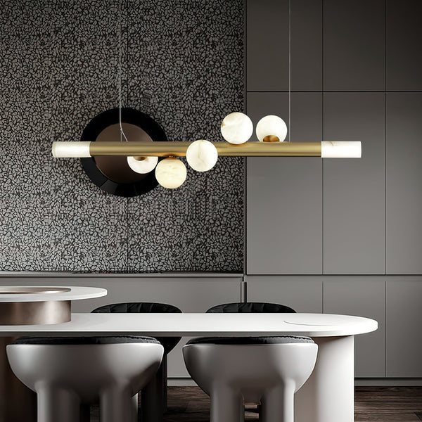 Alabaster Carrara Pendant Light