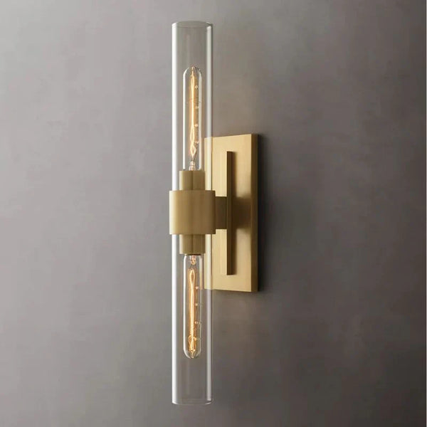 Manory Glass Cup Linear Wall Sconce