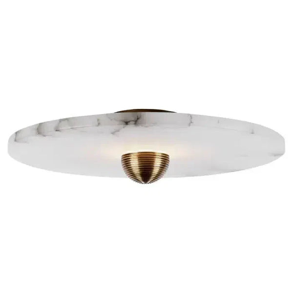 Alabaster Flushmount Wall Sconce
