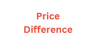 PRICE DIFFERENCE