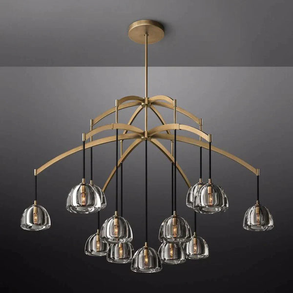 Hemisophere Round Chandelier 60''