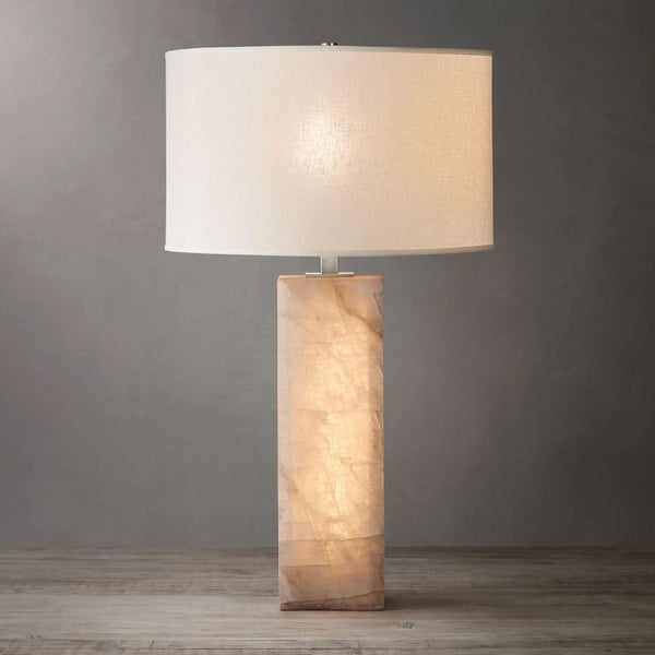 Alabaster Table Lamp 32''H