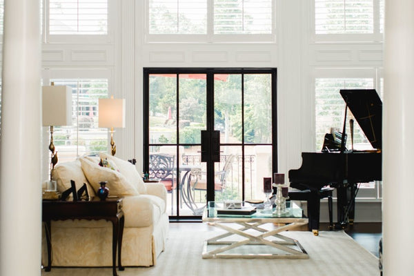 Double Patio Iron Doors
