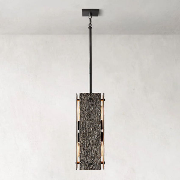 Nova Vouvray Rectangular Pendant 19"