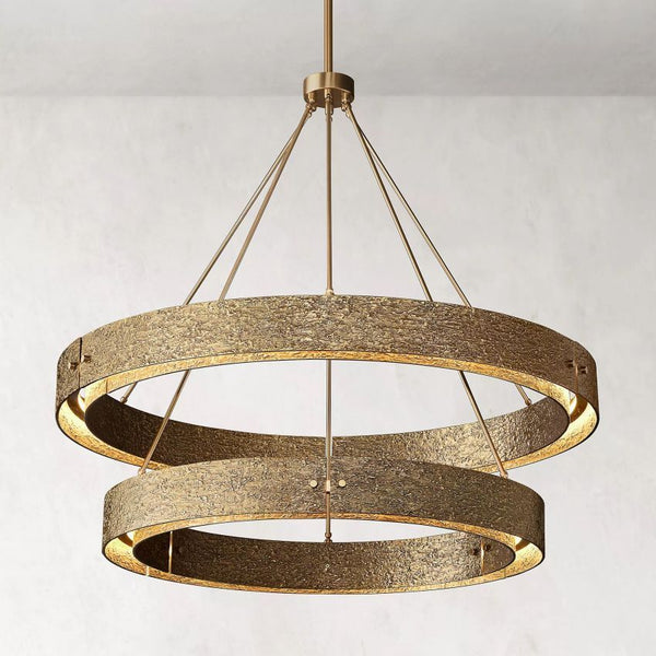 Nova Vouvray Two-Tier Round Chandelier 60"