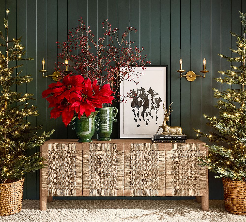 Lucca Iron Double Sconce (16")