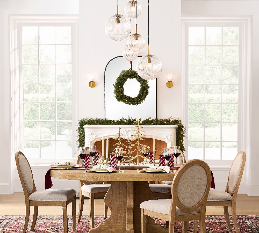 Cooper Glass Multi Globe Pendant (18")