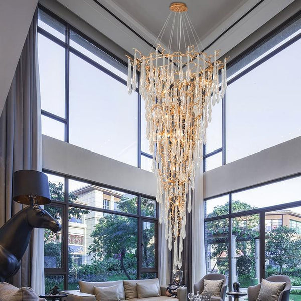 Raindrop Vantia Branch Crystal Chandelier 47.28" 59.1" 70.9" 94.6"H