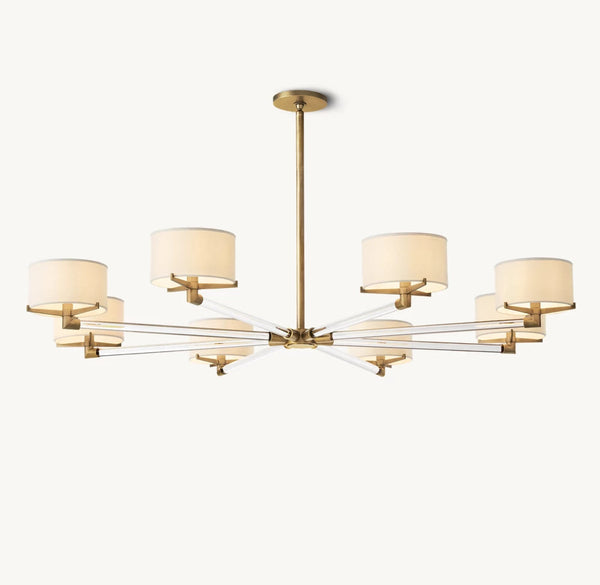 TRUMAN ROUND CHANDELIER 60"