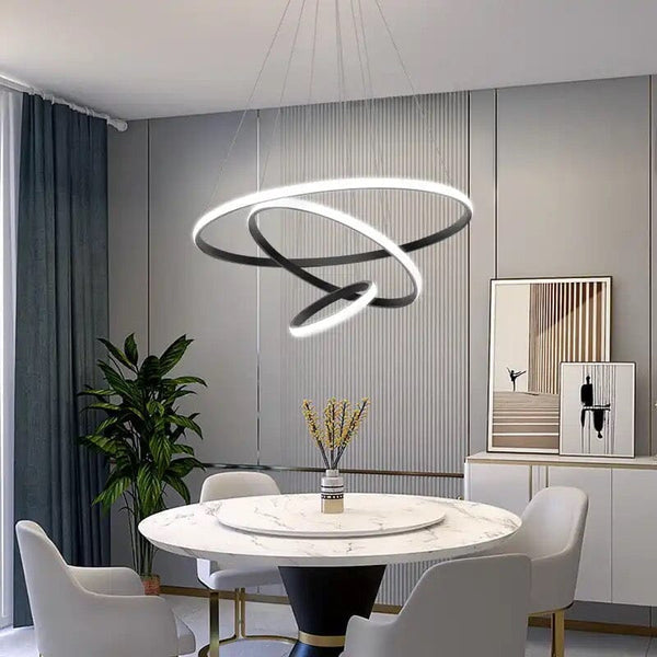 Savanna 3-Ring Chandelier