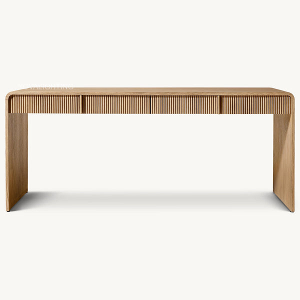 Alova Wood Desk 60" 72" 84"W