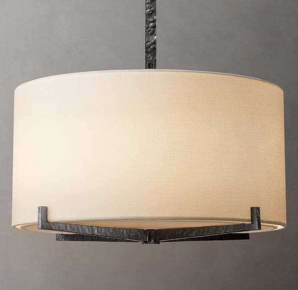 Ryder Linen Pendant 19'' 23''D