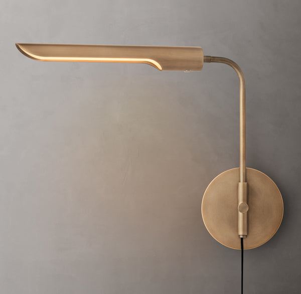 Quinton Brass Task Sconce