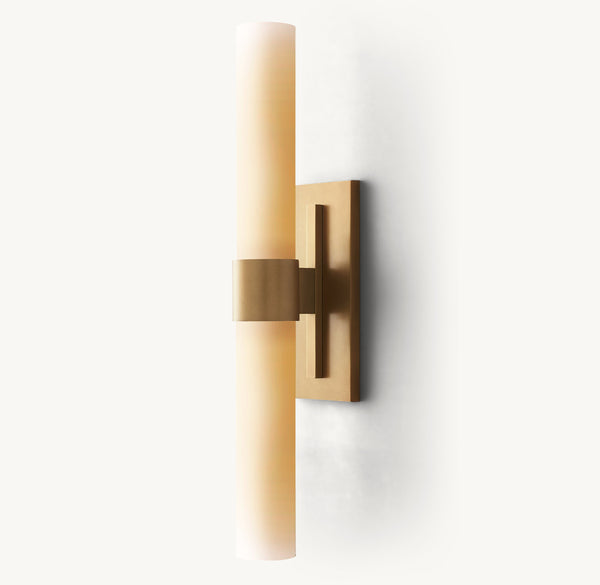 Ravelle Milk Glass Linear Sconce